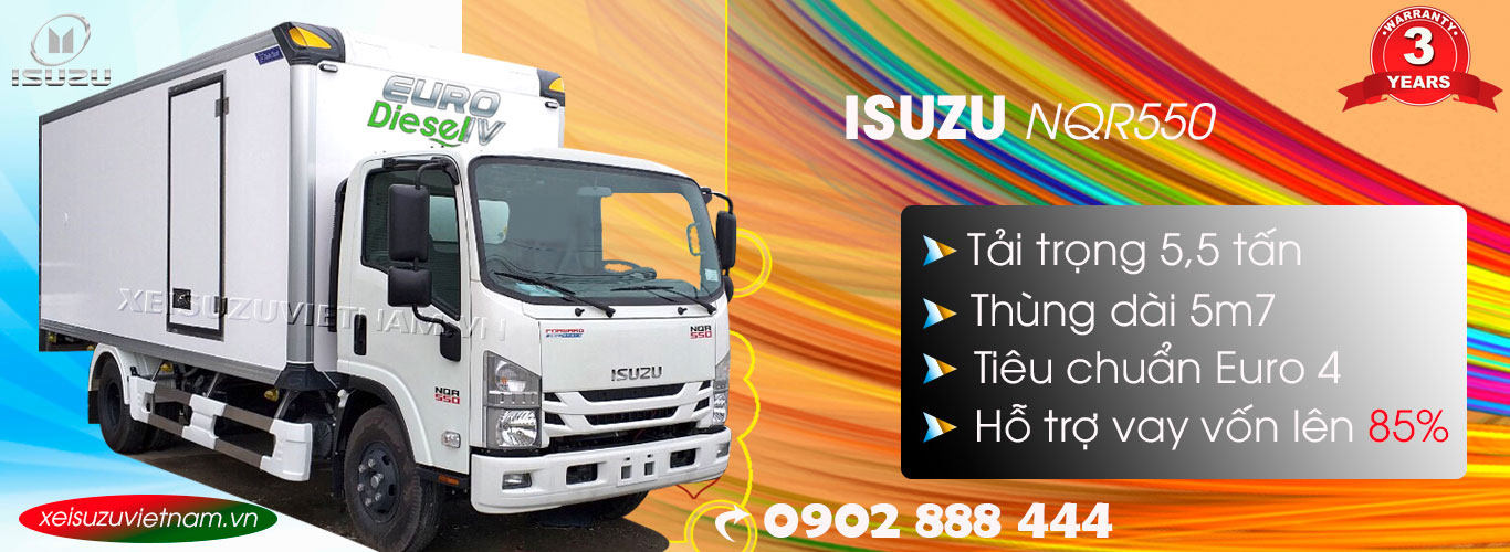 Xe tải Isuzu 5T5 thùng bảo ôn - NQR75LE4
