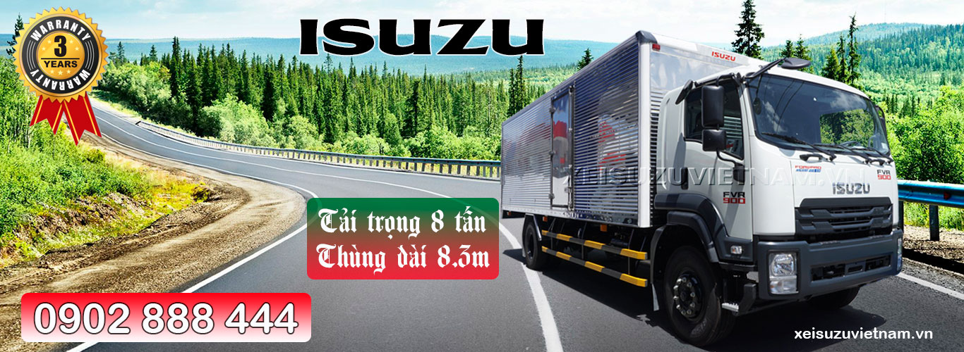 Xe tải Isuzu 8 tấn thùng kín - FVR34SE4