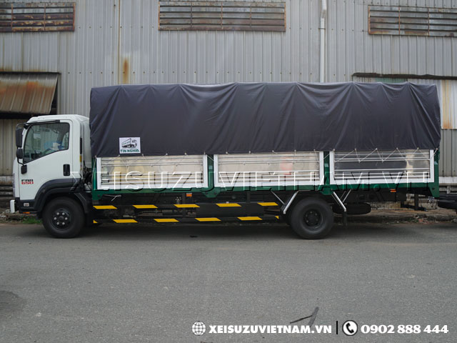 Xe tải Isuzu 6T5 thùng bạt FRR90NE4 giá hấp dẫn - Xeisuzuvietnam.vn