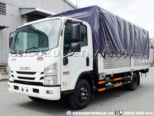 Xe tải Isuzu 3T5 thùng bạt - NPR85KE4 có sẵn - Xeisuzuvietnam.vn