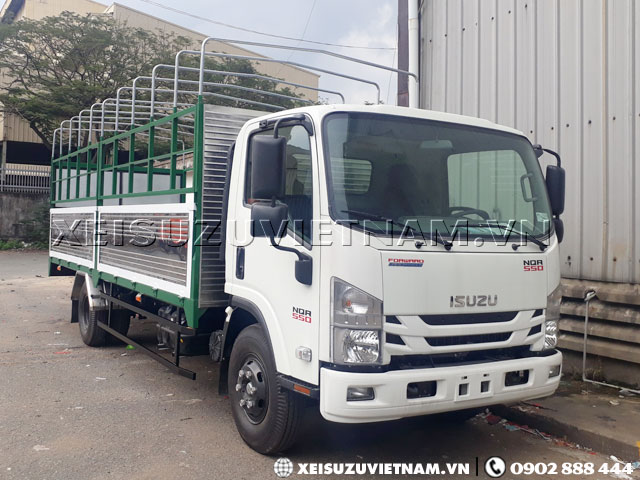 Xe tải Isuzu 5T5 thùng bạt NQR75ME4 giao ngay - Xeisuzuvietnam.vn