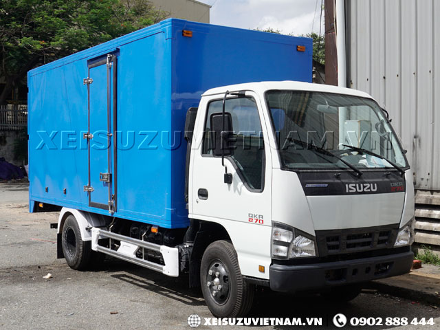 Xe tải Isuzu 1T5 thùng kín QKR77HE4 giao ngay - Xeisuzuvietnam.vn