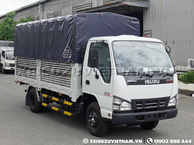 Xe tải Isuzu 2T2 thùng bạt nhà máy QKR270 có sẵn - Xeisuzuvietnam.vn
