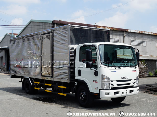 Xe tải Isuzu 5T7 thùng kín - NQR75ME4 bán trả góp-Xeisuzuvietnam.vn