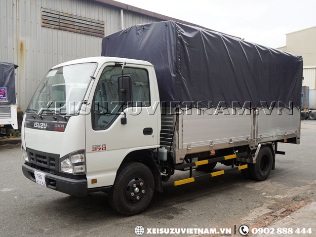 Xe tải Isuzu 3 tấn thùng bạt - QKR77HE4 giá gốc - Xeisuzuvietnam.vn