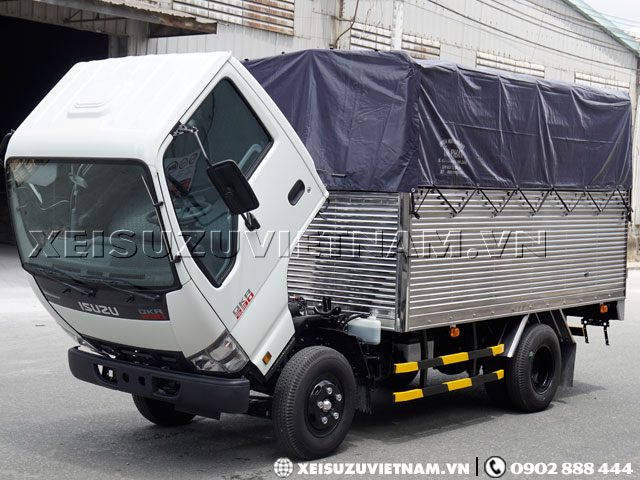 Xe tải Isuzu 1T5 thùng mui bạt QKR77FE4 giá rẻ - Xeisuzuvietnam.vn