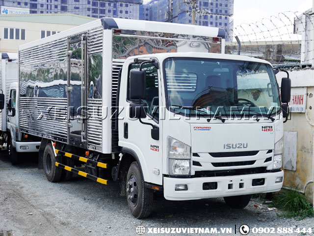 Xe tải Isuzu 3T5 thùng kín NPR85KE4 giao tận nơi - Xeisuzuvietnam.vn