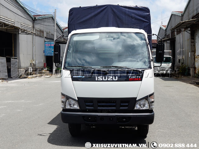 Xe tải Isuzu 2T4 thùng mui bạt QKR77FE4 giá tốt - Xeisuzuvietnam.vn