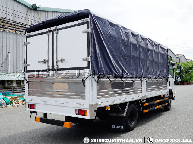 Xe tải Isuzu 4 tấn thùng bạt NPR85KE4 chính hãng - Xeisuzuvietnam.vn
