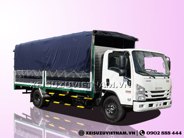 Xe tải Isuzu 5 tấn thùng bạt NQR75ME4 trả góp - Xeisuzuvietnam.vn