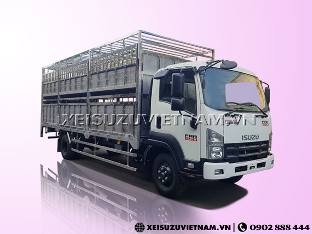 Xe Isuzu FRR90NE4 chở gia súc thùng 6M5 giá sốc-Xeisuzuvietnam.vn