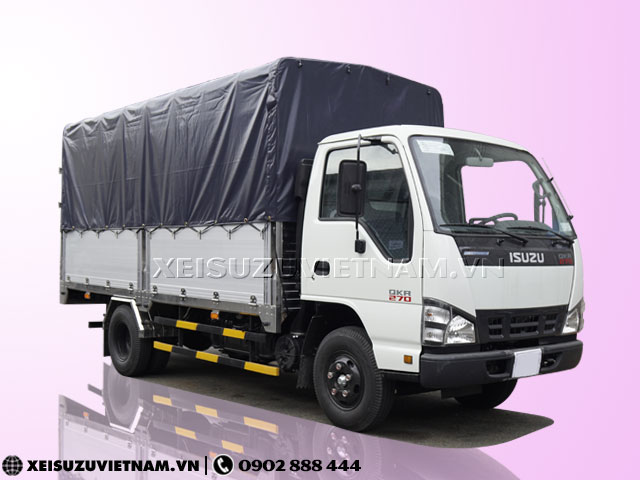 Xe tải Isuzu 2 tấn mui bạt - QKR77HE4 mới nhất - Xeisuzuvietnam.vn