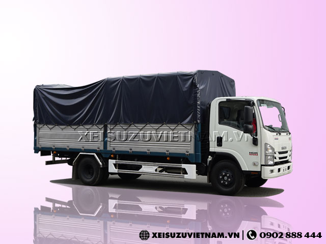 Xe tải Isuzu 5 tấn thùng mui bạt NQR75LE4 giá rẻ - Xeisuzuvietnam.vn