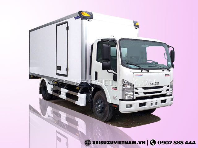 Xe tải Isuzu 5T5 thùng bảo ôn NQR550 giao tận nơi - Xeisuzuvietnam.vn