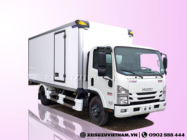 Xe tải Isuzu 5T5 thùng bảo ôn NQR75ME4 giá tốt - Xeisuzuvietnam.vn