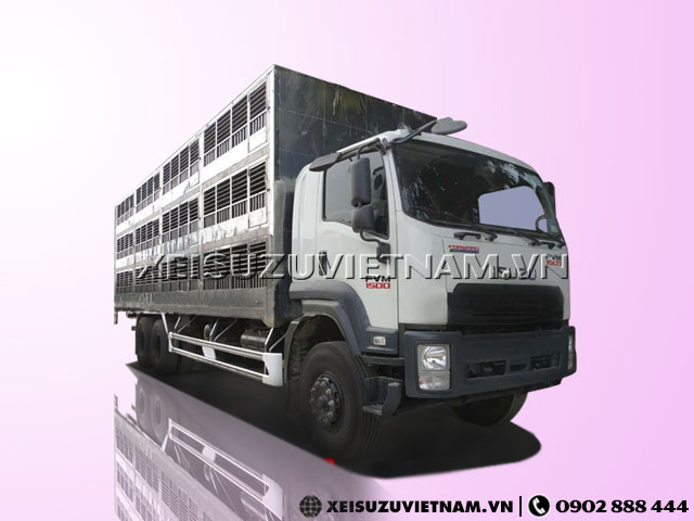 Xe tải Isuzu FVM34WE4 13 tấn chở gia súc giá rẻ - Xeisuzuvietnam.vn