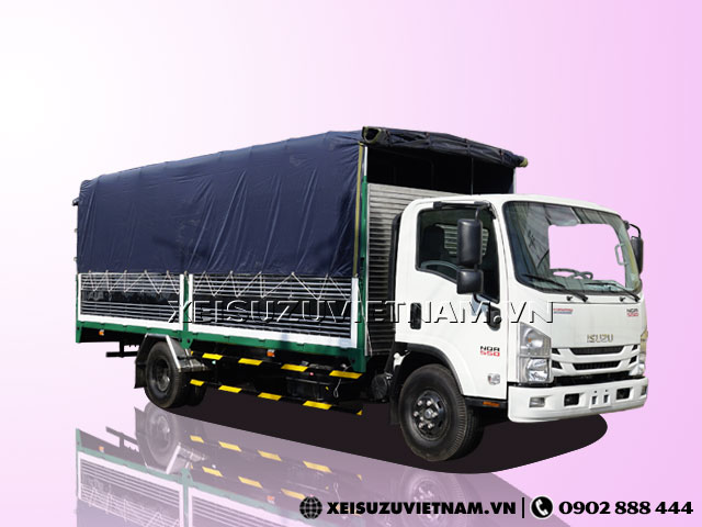 Xe tải Isuzu 6 tấn thùng mui bạt NQR75LE4 có sẵn - Xeisuzuvietnam.vn